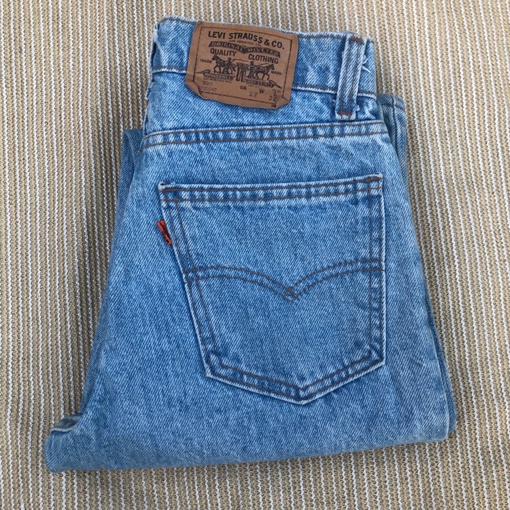 RARE Vintage Orange Tab Levi’s 506 Student Jeans